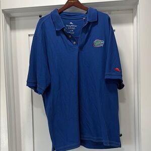 Tommy Bahama Blue Polo Shirt with Classic Design